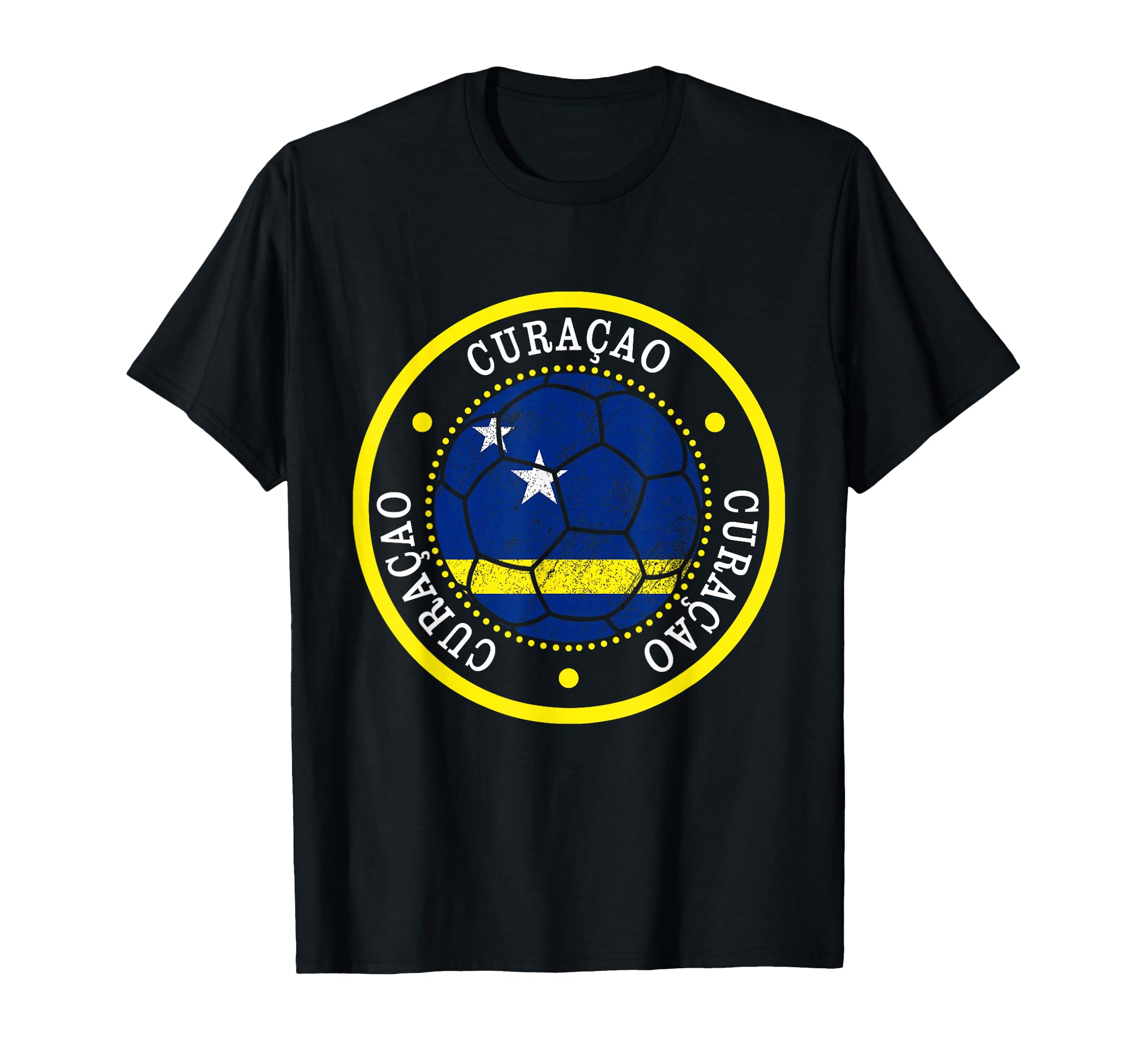 Curacao Soccer Ball Curacao Flag Curacao T-Shirt - Minimalist Print Unisex - T-Shirt, Sweatshirt, Hoodie