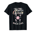Soccer All Pretty Walk Like This Floral T-Shirt - Graphic Print Unisex - T-Shirt, Sweatshirt, Hoodie