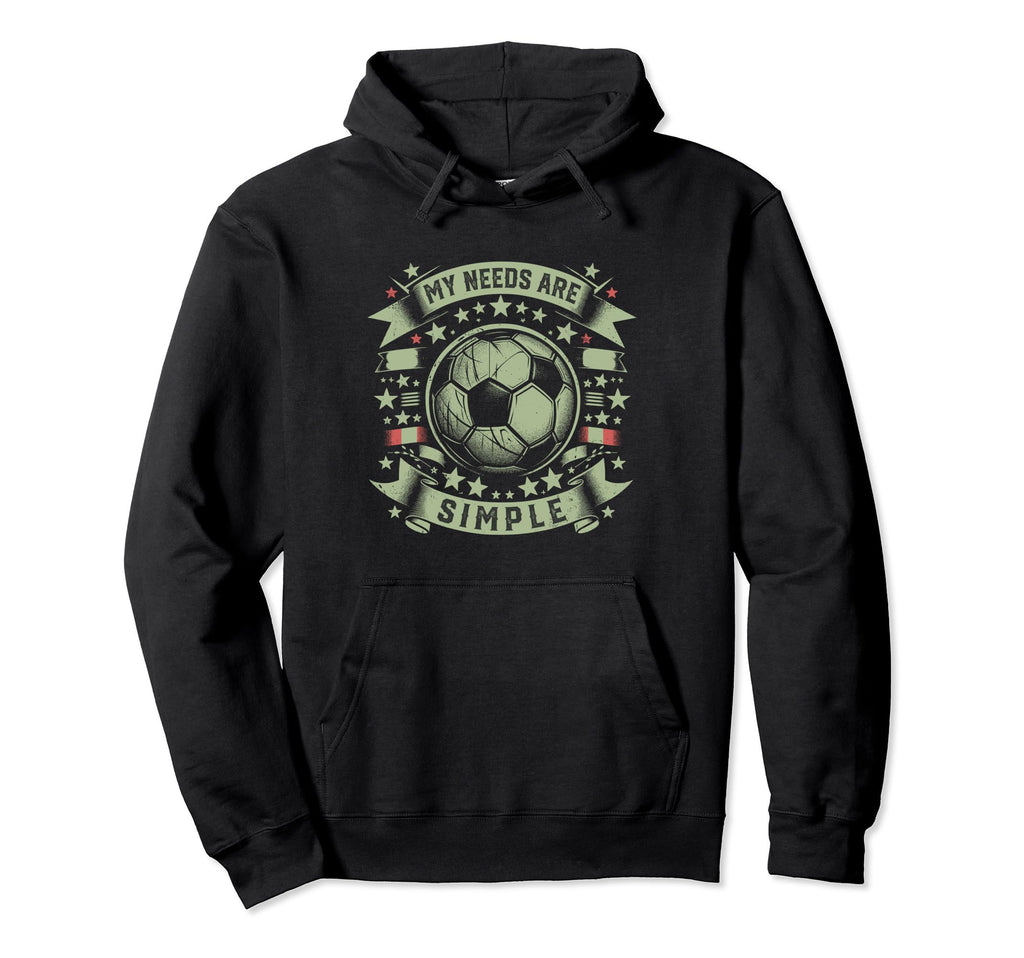 Soccer Player Soccer Hoodie - Fun Novelty Design Men Women - T-Shirt, Sweatshirt, Hoodie