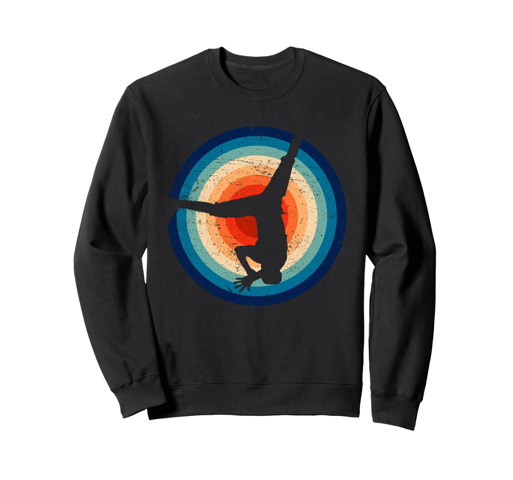 Hip Hop Break Dance Pose Oldschool B Sweatshirt - Aesthetic Graphic Unisex - T-Shirt, Sweatshirt, Hoodie
