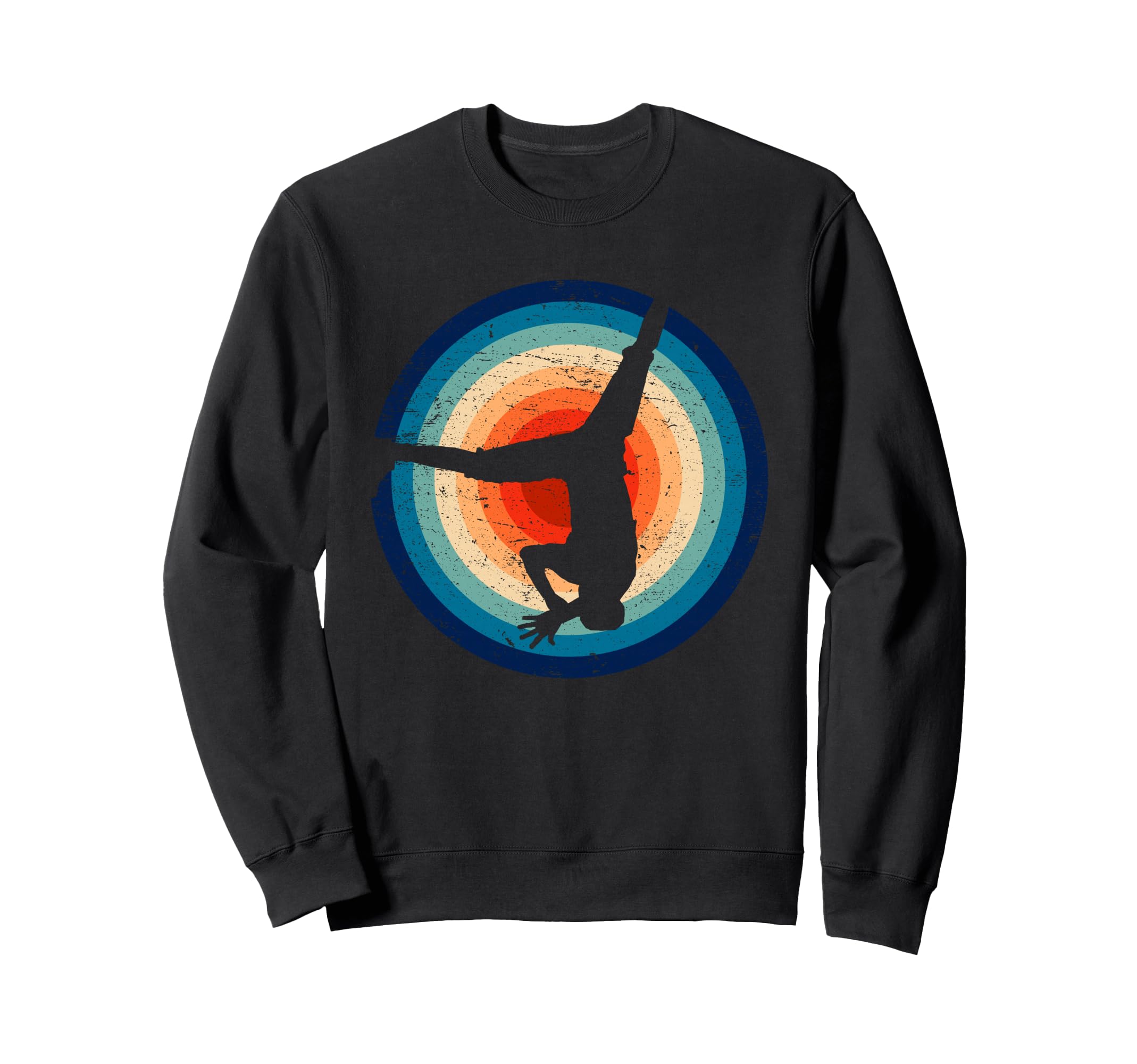 Hip Hop Break Dance Pose Oldschool B Sweatshirt - Aesthetic Graphic Unisex - T-Shirt, Sweatshirt, Hoodie