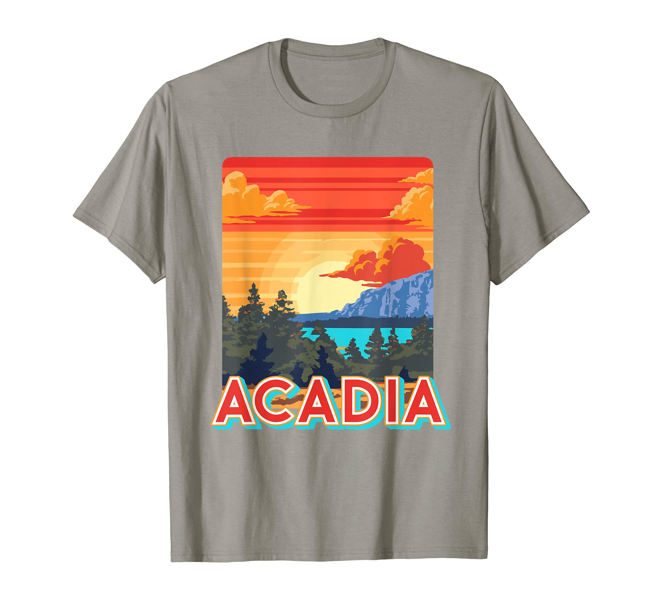 Acadia National Park Maine Park Sunset T-Shirt - Graphic Print Men Women - T-Shirt, Sweatshirt, Hoodie