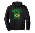Brazil Gift Flag Brazilian Fan Samba Hoodie - Unique Graphic Men Women - T-Shirt, Sweatshirt, Hoodie