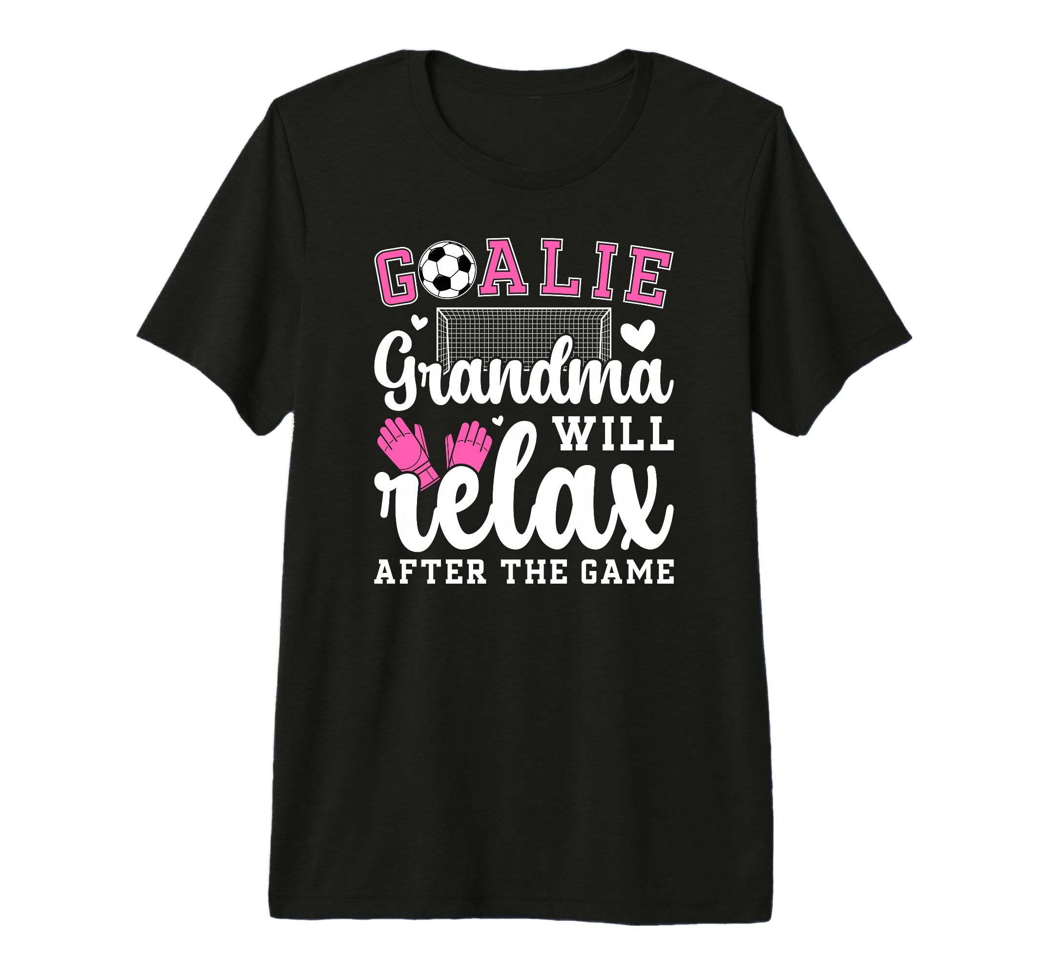 Funny Soccer Goalie Grandma Soccer T-Shirt - Minimalist Print Men Women - T-Shirt, Sweatshirt, Hoodie
