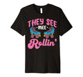 Roller Skating Funny Rollerskate They T-Shirt - Minimalist Print Unisex - T-Shirt, Sweatshirt, Hoodie