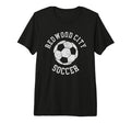 Redwood City Soccer Distressed 90S Tri T-Shirt - Graphic Print Men Women - T-Shirt, Sweatshirt, Hoodie
