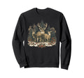 Deer 90S Sweatshirt - Custom Art Print Unisex - T-Shirt, Sweatshirt, Hoodie