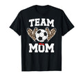 Team Mom Heart Soccer Team Mom Soccer T-Shirt - Graphic Print for Adults - T-Shirt, Sweatshirt, Hoodie
