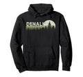 Denali National Park Hiking Nature Sunset Hoodie - Unique Graphic Men Women - T-Shirt, Sweatshirt, Hoodie