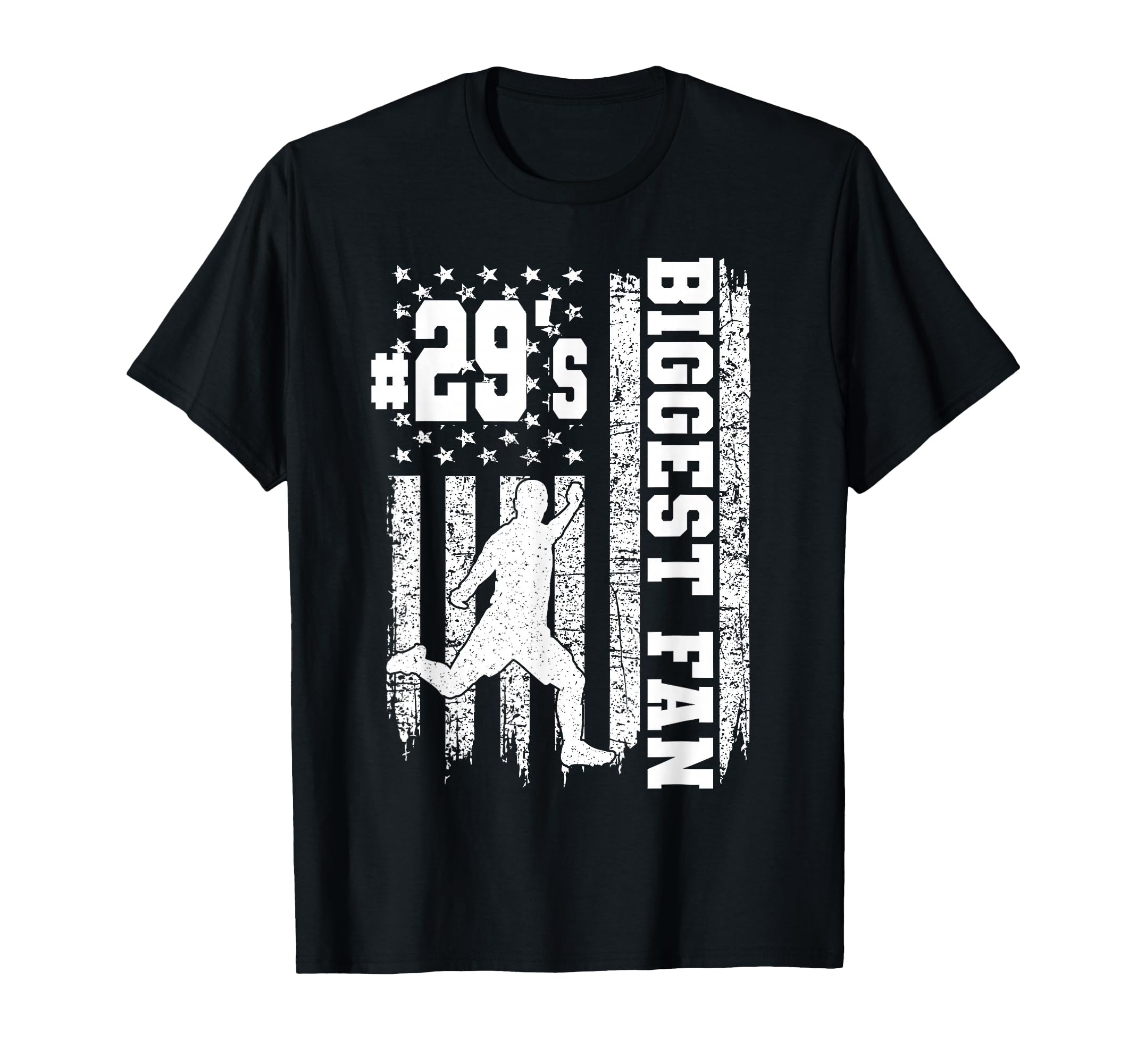 Soccer Biggest Fan Number 29 T-Shirt - Casual Everyday Wear Men Women - T-Shirt, Sweatshirt, Hoodie