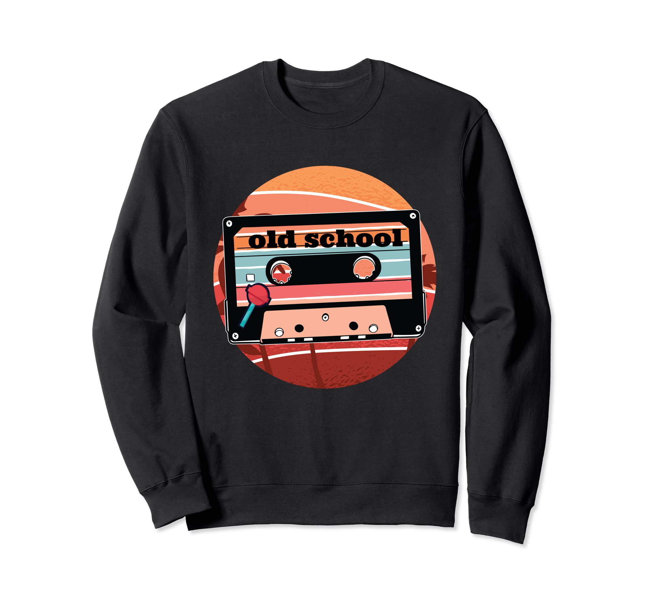 Old School Hip Hop Cassette Tape 80S Sweatshirt - Minimalist Print Unisex - T-Shirt, Sweatshirt, Hoodie