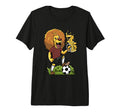 Lion Beer Soccer Funny King Jungle T-Shirt - Minimalist Print Unisex - T-Shirt, Sweatshirt, Hoodie