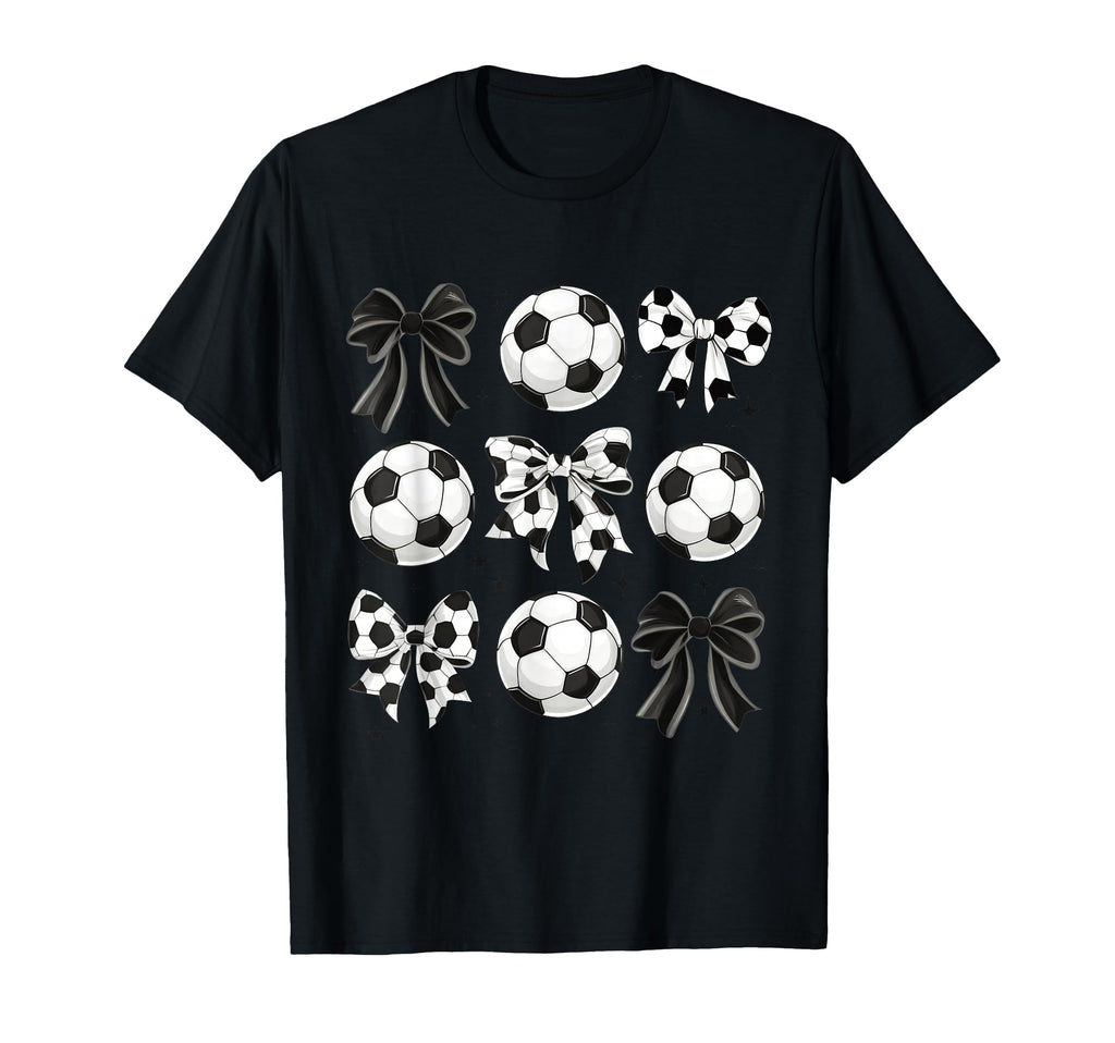 Coquette Soccer Mom Football Soccer T-Shirt - Custom Art Print for Adults - T-Shirt, Sweatshirt, Hoodie