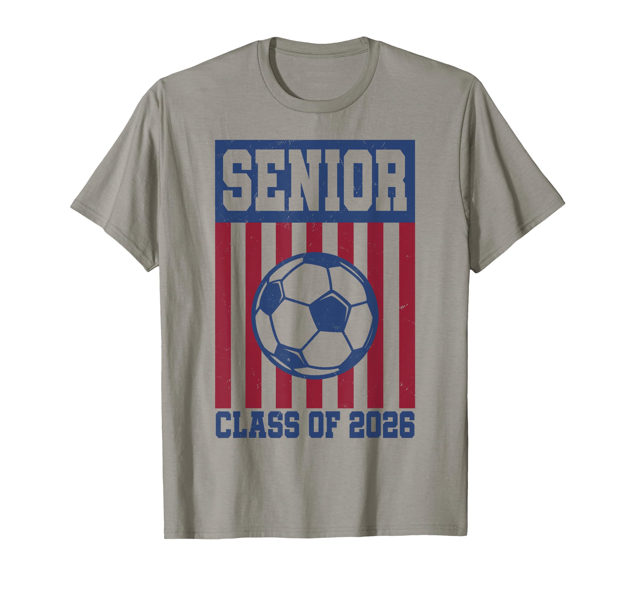 Senior Soccer Class 2026 Graduation T-Shirt - Unique Graphic for Adults - T-Shirt, Sweatshirt, Hoodie
