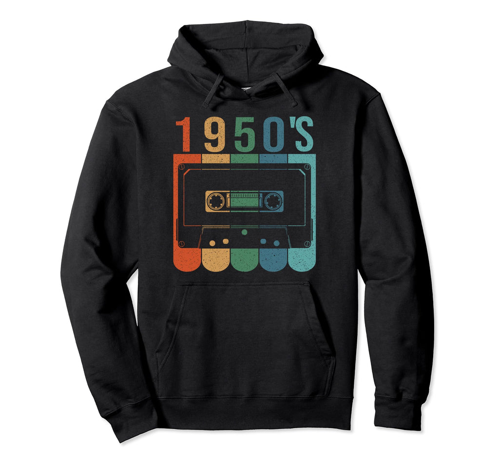 1950S Cassette Tape Birthday Hoodie - Aesthetic Graphic for Adults - T-Shirt, Sweatshirt, Hoodie