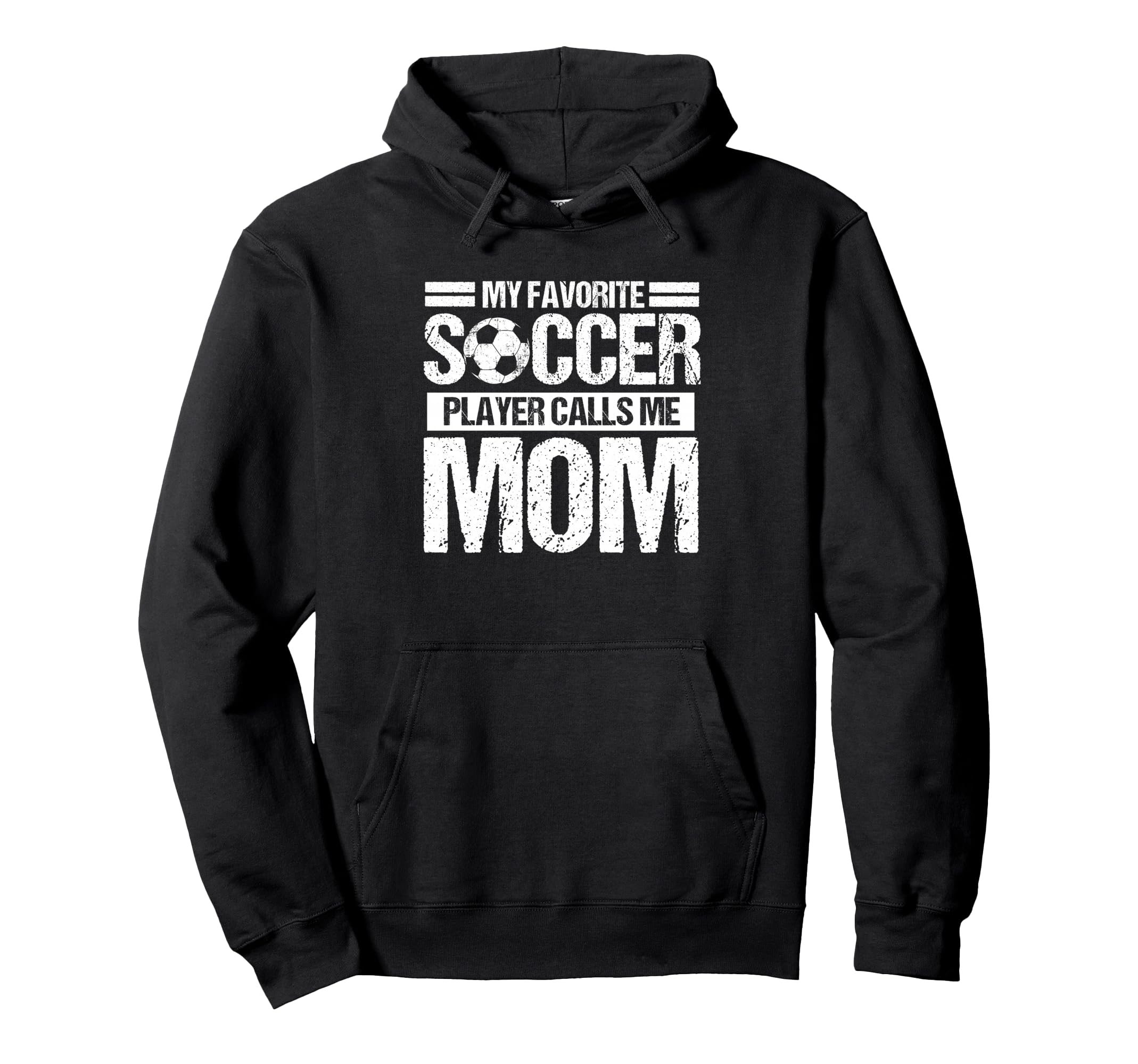 My Favorite Soccer Calls Me Mom Hoodie - Minimalist Print Unisex - T-Shirt, Sweatshirt, Hoodie