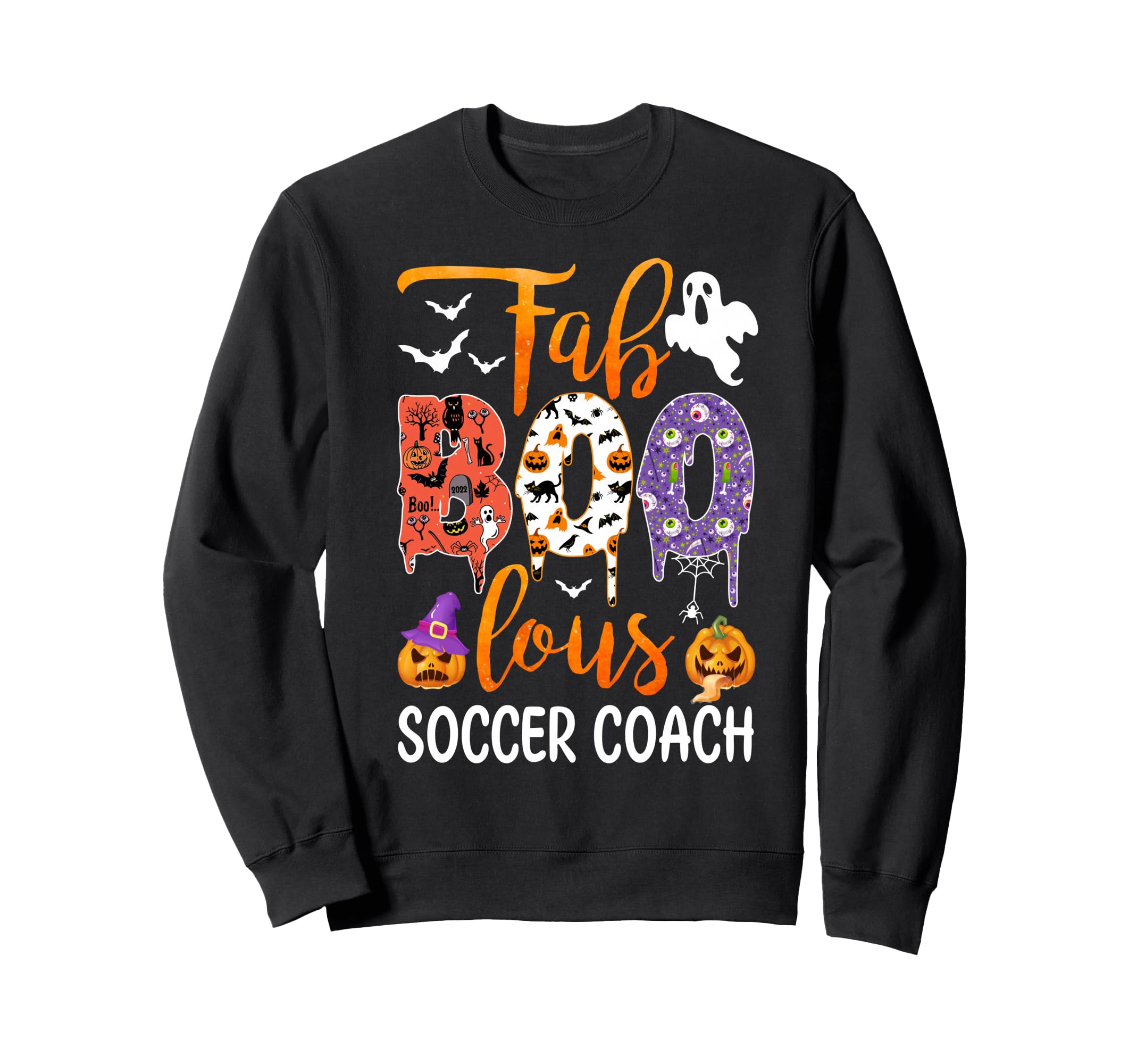 Fab Boo Lous Soccer Coach Boo Sweatshirt - Custom Art Print Men Women - T-Shirt, Sweatshirt, Hoodie
