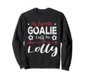 Funny Soccer Goalie Goalkeeper Mom Sweatshirt - Graphic Print Unisex - T-Shirt, Sweatshirt, Hoodie