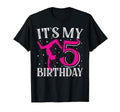 Its My Five 5Th Birthday Gymnastic Bday T-Shirt - Aesthetic Graphic Unisex - T-Shirt, Sweatshirt, Hoodie