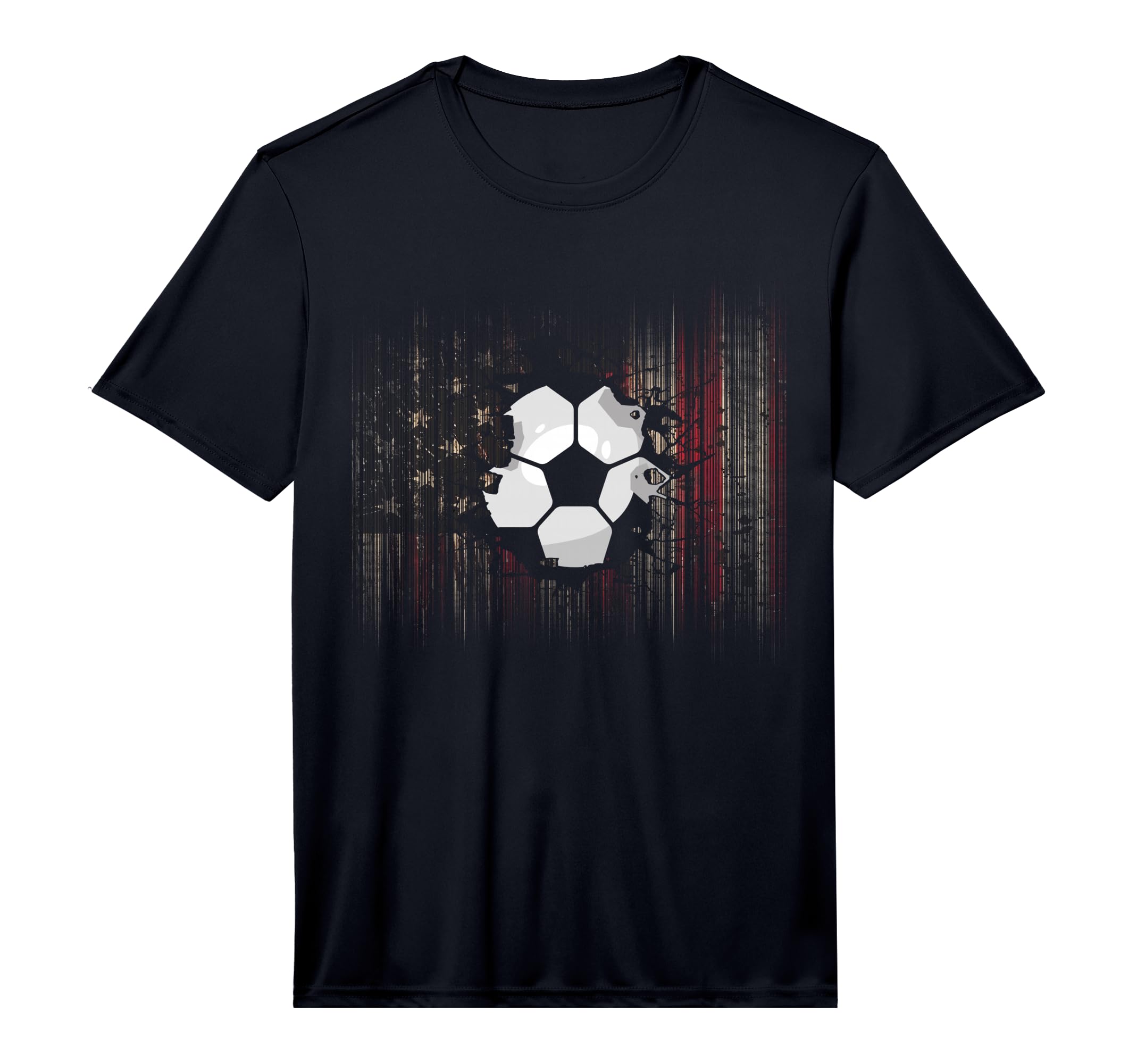 American Flag Soccer Soccer Performance T-Shirt - Minimalist Print Unisex - T-Shirt, Sweatshirt, Hoodie