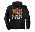 Crater Lake National Park Oregon Usa Hoodie - Custom Art Print for Adults - T-Shirt, Sweatshirt, Hoodie