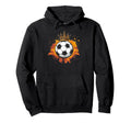 Awesome Soccer Ball Fit King Hoodie - Casual Everyday Wear Men Women - T-Shirt, Sweatshirt, Hoodie