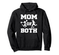 Mom Both Funny Soccer Cheer Mom Hoodie - Novelty Apparel Unisex - T-Shirt, Sweatshirt, Hoodie