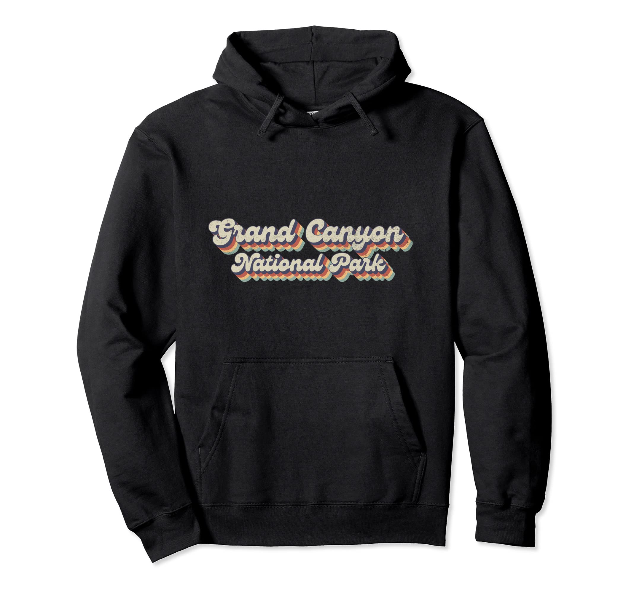 70S 80S Usa National Park Grand Canyon Hoodie - Graphic Print Unisex - T-Shirt, Sweatshirt, Hoodie