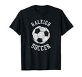 Raleigh Soccer Distressed 90S T-Shirt - Aesthetic Graphic for Adults - T-Shirt, Sweatshirt, Hoodie