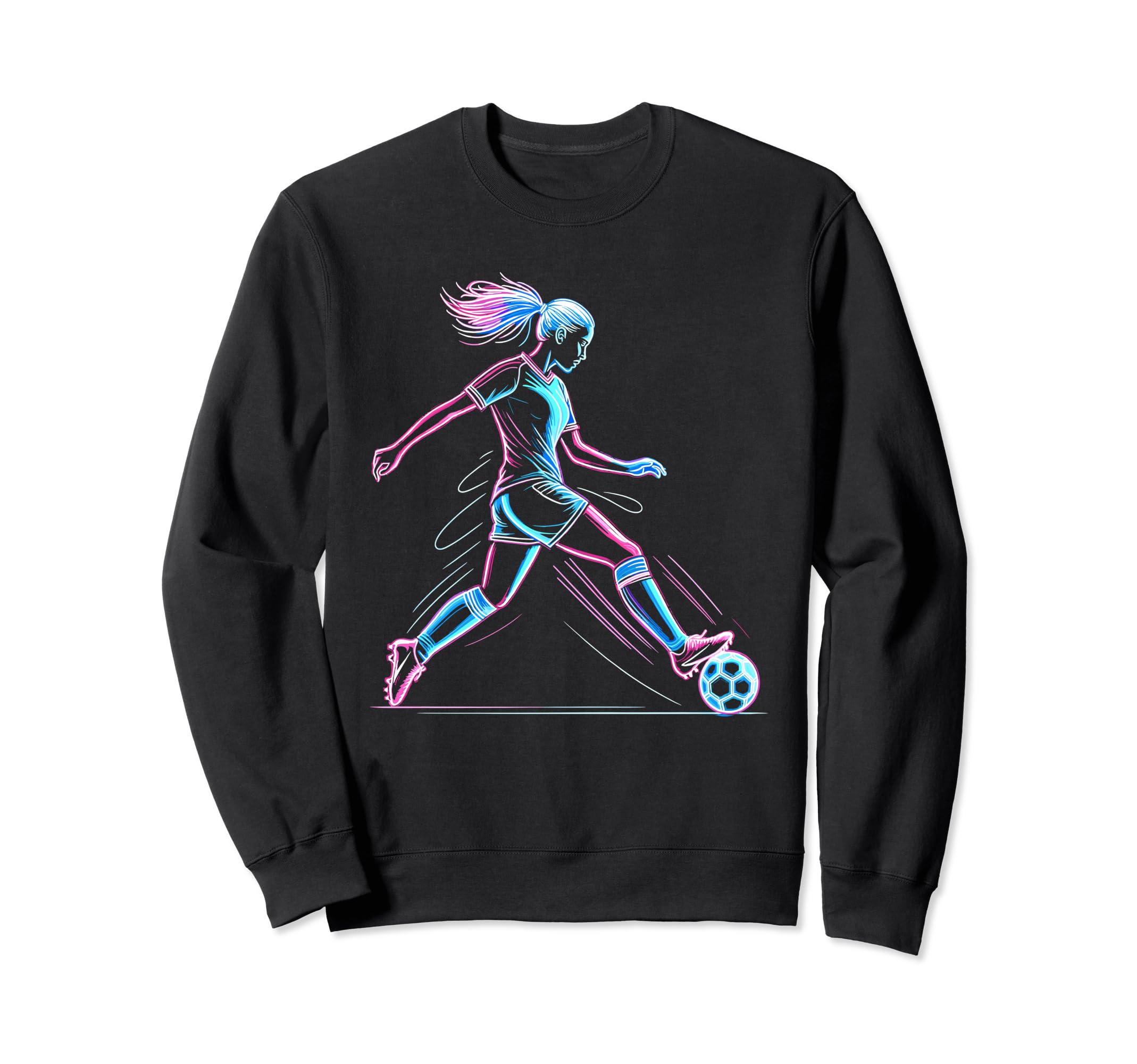 Soccer Sport Player Football Sweatshirt - Streetwear Style Men Women - T-Shirt, Sweatshirt, Hoodie
