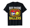 Busy Raising Ballers Volleyball Tennis T-Shirt - Unique Graphic for Adults - T-Shirt, Sweatshirt, Hoodie