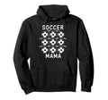 Soccer Mama Coquette Bow Soccer Mom Bow Hoodie - Trendy Graphic for Adults - T-Shirt, Sweatshirt, Hoodie