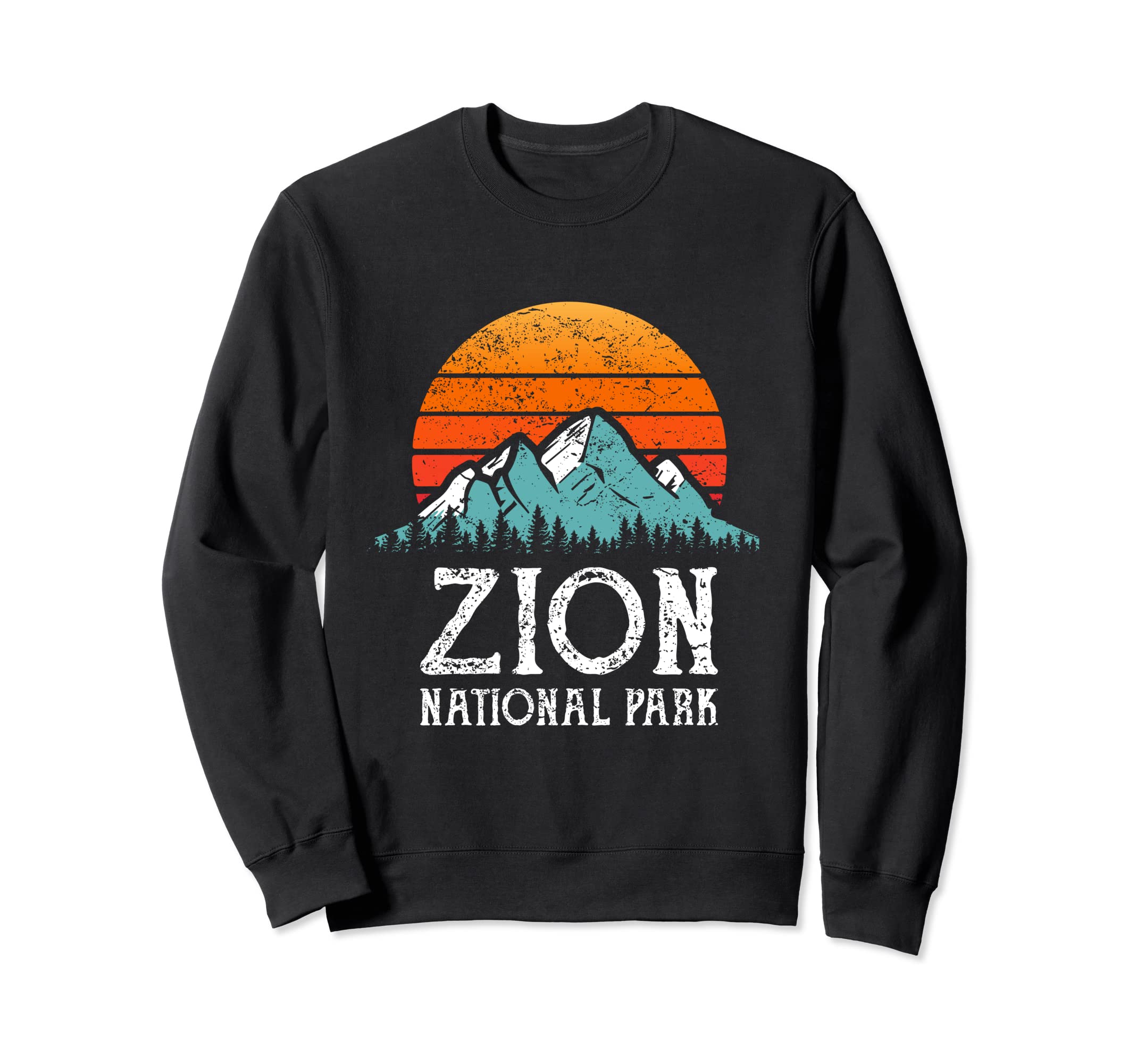 Zion National Park Outfit Sweatshirt - Custom Art Print for Adults - T-Shirt, Sweatshirt, Hoodie