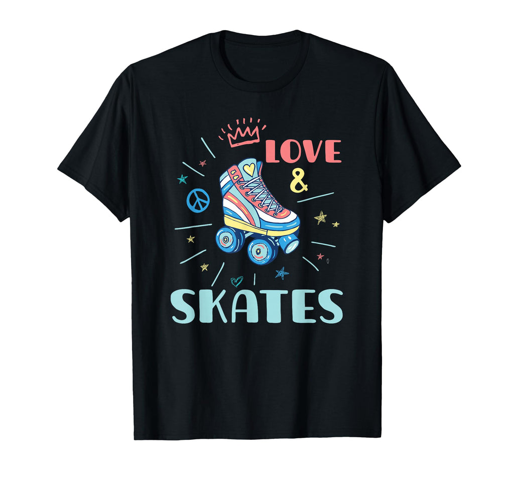 Roller Skating Derby Skater Love And T-Shirt - Fun Novelty Design Unisex - T-Shirt, Sweatshirt, Hoodie