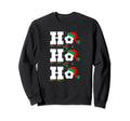 Family Soccer Santa Hat Sports Sweatshirt - Novelty Apparel Men Women - T-Shirt, Sweatshirt, Hoodie