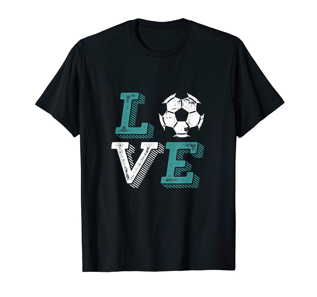 Distressed Soccer Love Sports Fan T-Shirt - Fun Novelty Design for Adults - T-Shirt, Sweatshirt, Hoodie