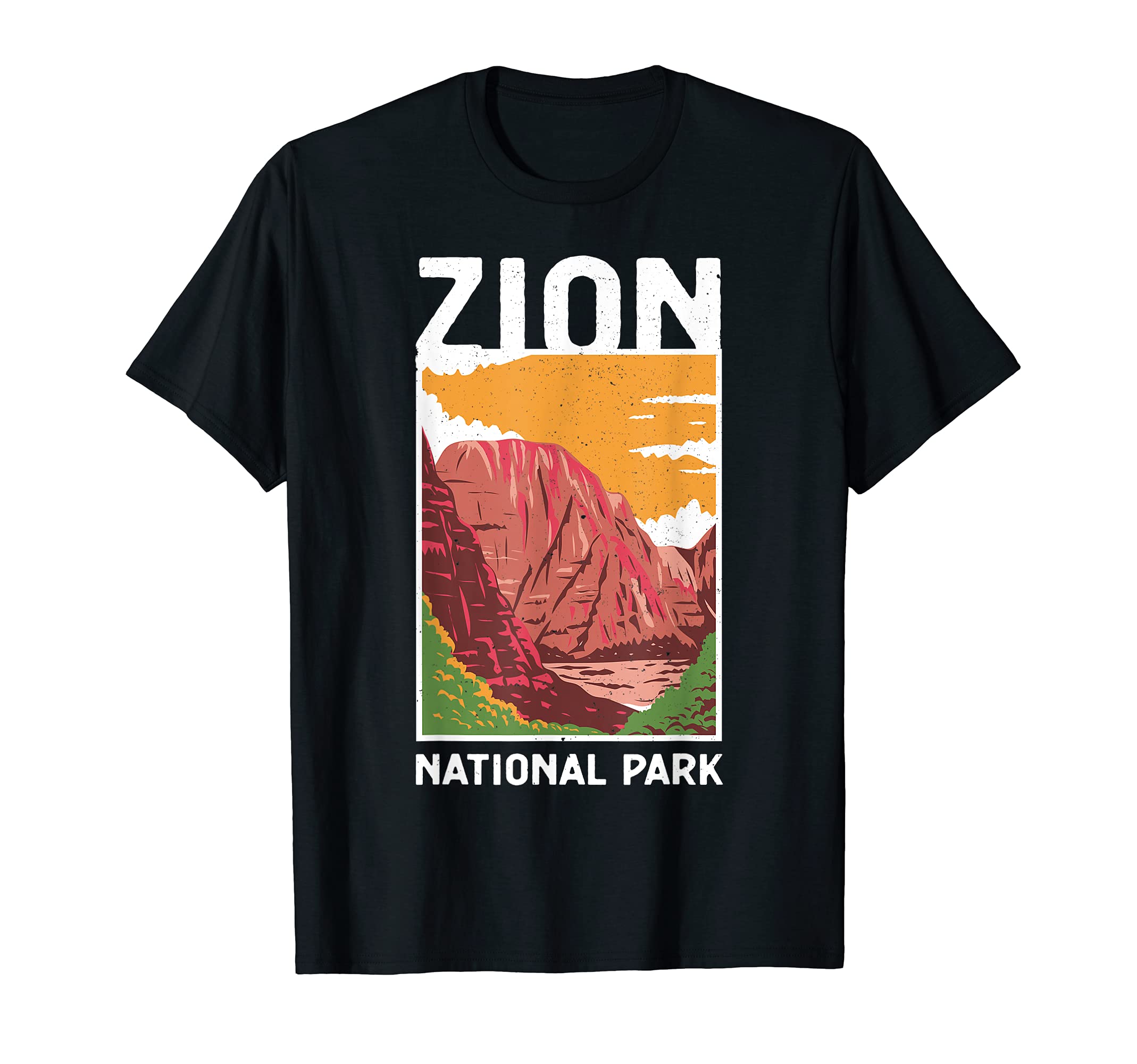 Zion National Park Outdoor Camping Hike T-Shirt - Unique Graphic Men Women - T-Shirt, Sweatshirt, Hoodie