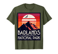 Badlands National Park South Dakota Hoodie - Minimalist Print Men Women - T-Shirt, Sweatshirt, Hoodie
