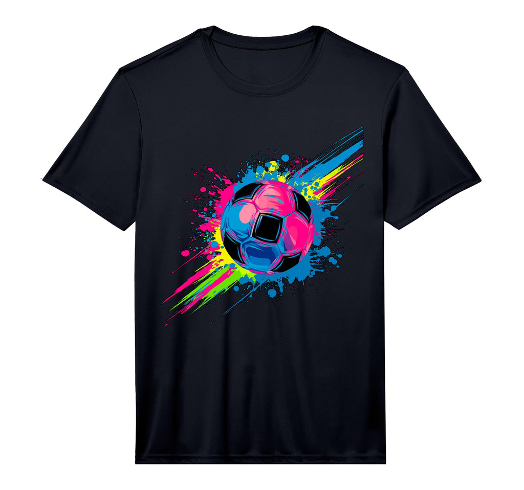 Colorful Soccer Performance T-Shirt - Graphic Print Men Women - T-Shirt, Sweatshirt, Hoodie