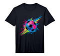 Colorful Soccer Performance T-Shirt - Graphic Print Men Women - T-Shirt, Sweatshirt, Hoodie