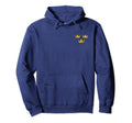 Sweden Hockey Distressed Soccer Sverige Hoodie - Trendy Graphic for Adults - T-Shirt, Sweatshirt, Hoodie