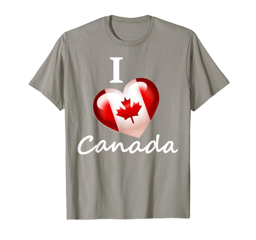 I Love Canada T-Shirt - Minimalist Print Unisex - T-Shirt, Sweatshirt, Hoodie