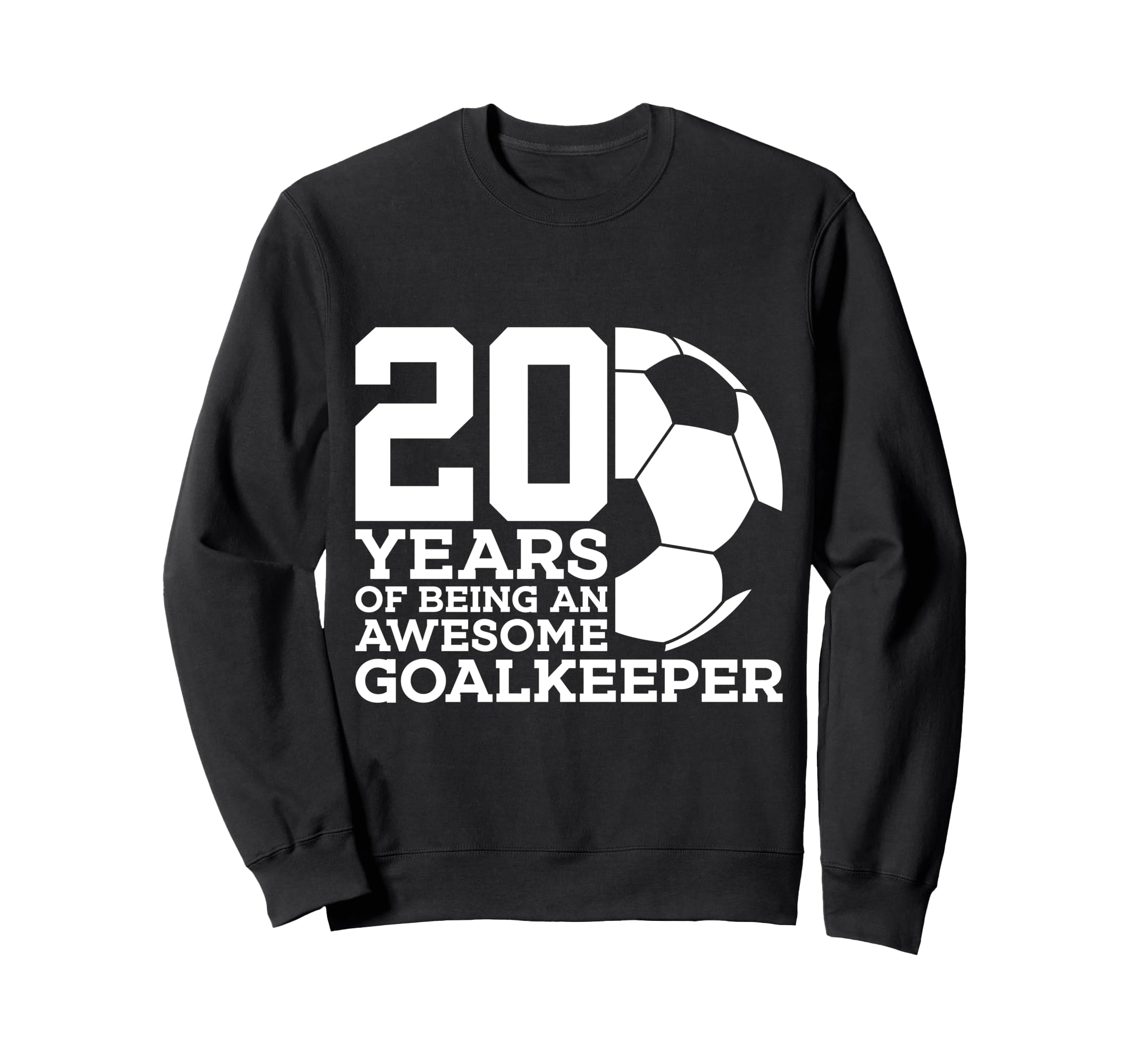Soccer 20 Years Awesome Soccer Sweatshirt - Aesthetic Graphic for Adults - T-Shirt, Sweatshirt, Hoodie