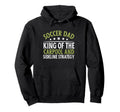 King Carpool And Sideline Strategy Hoodie - Minimalist Print for Adults - T-Shirt, Sweatshirt, Hoodie
