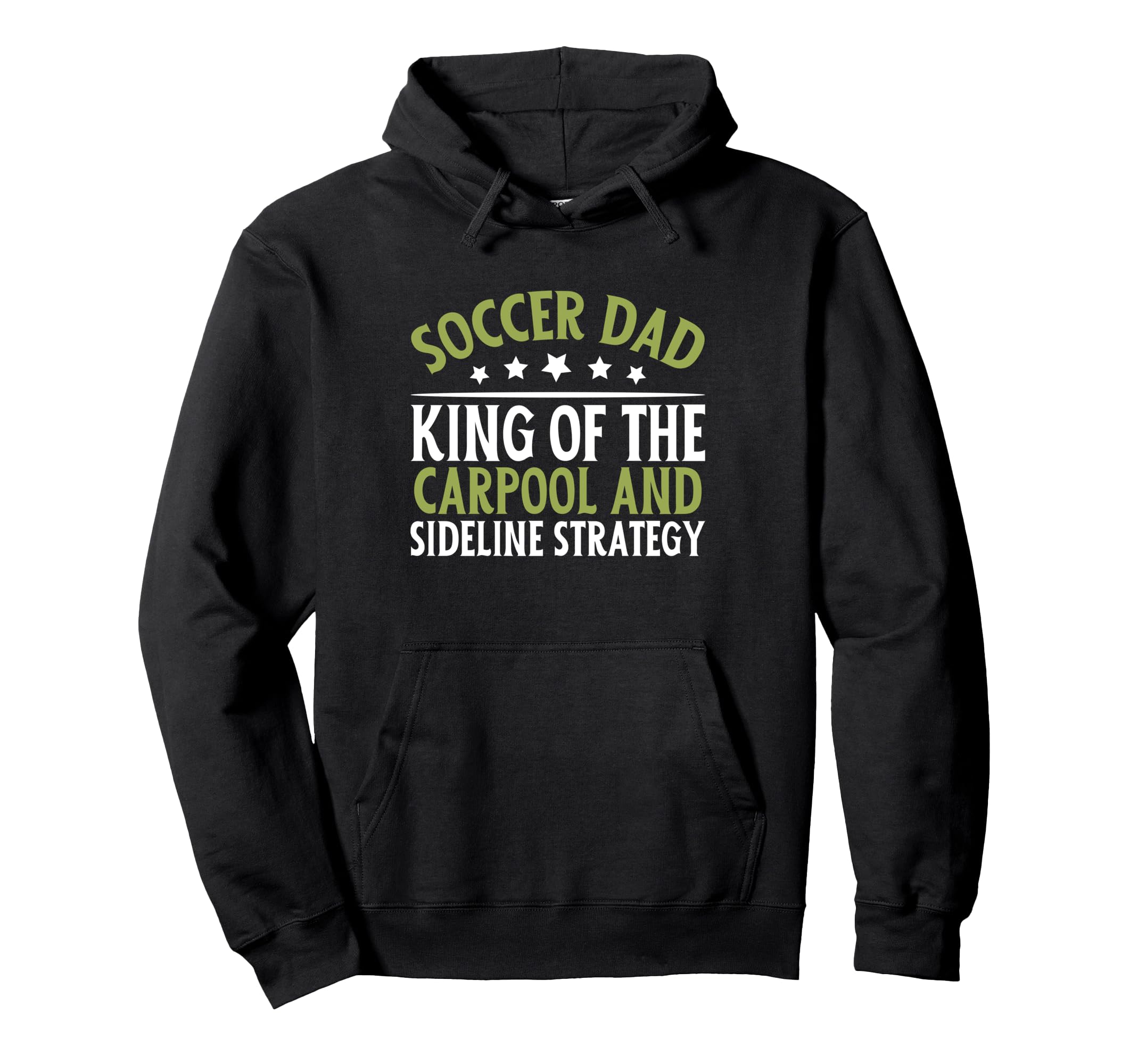 King Carpool And Sideline Strategy Hoodie - Minimalist Print for Adults - T-Shirt, Sweatshirt, Hoodie
