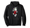 Soccer Unicorn Love Funny Magical Team Hoodie - Trendy Graphic Men Women - T-Shirt, Sweatshirt, Hoodie