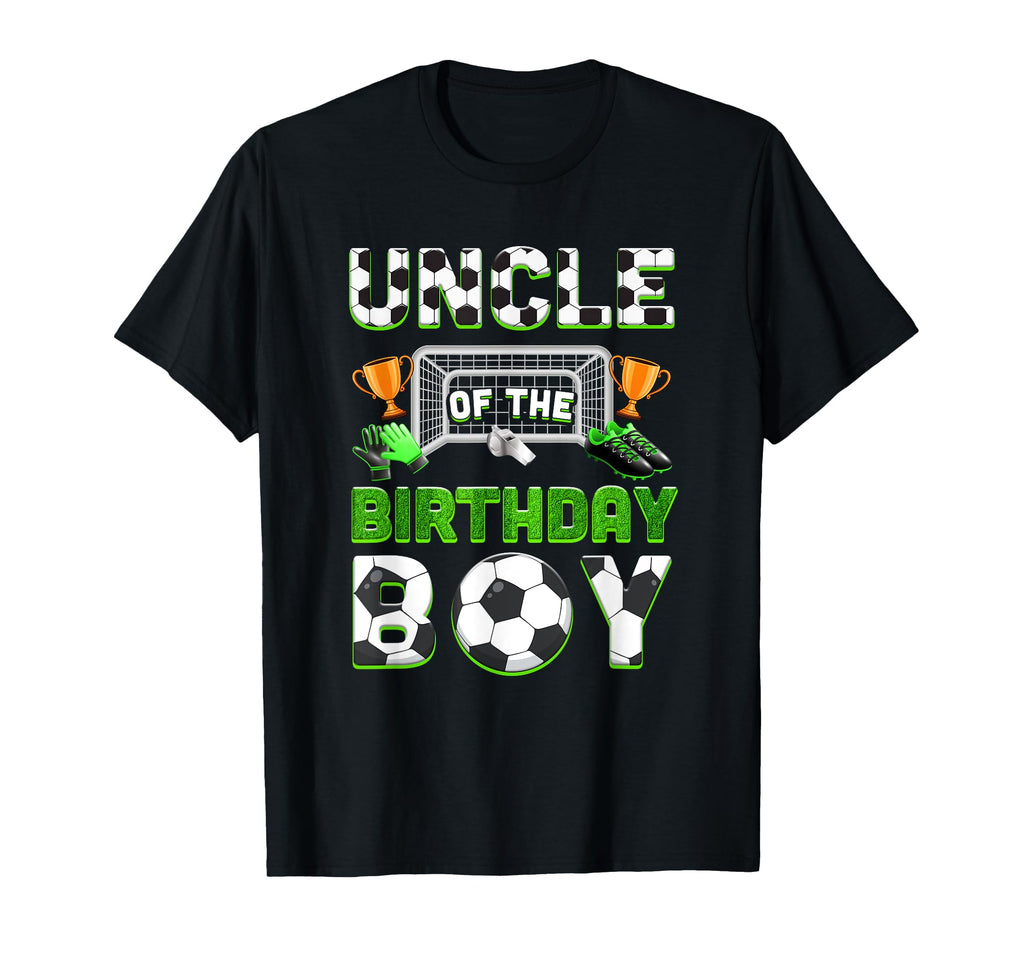 Uncle Birthday Soccer Family T-Shirt - Custom Art Print for Adults - T-Shirt, Sweatshirt, Hoodie