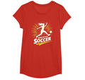 Born To Play Soccer Womens T-Shirt - Casual Everyday Wear Unisex - T-Shirt, Sweatshirt, Hoodie