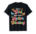 Roller Skating Skate 1970S Just Who T-Shirt - Unique Graphic Men Women - T-Shirt, Sweatshirt, Hoodie