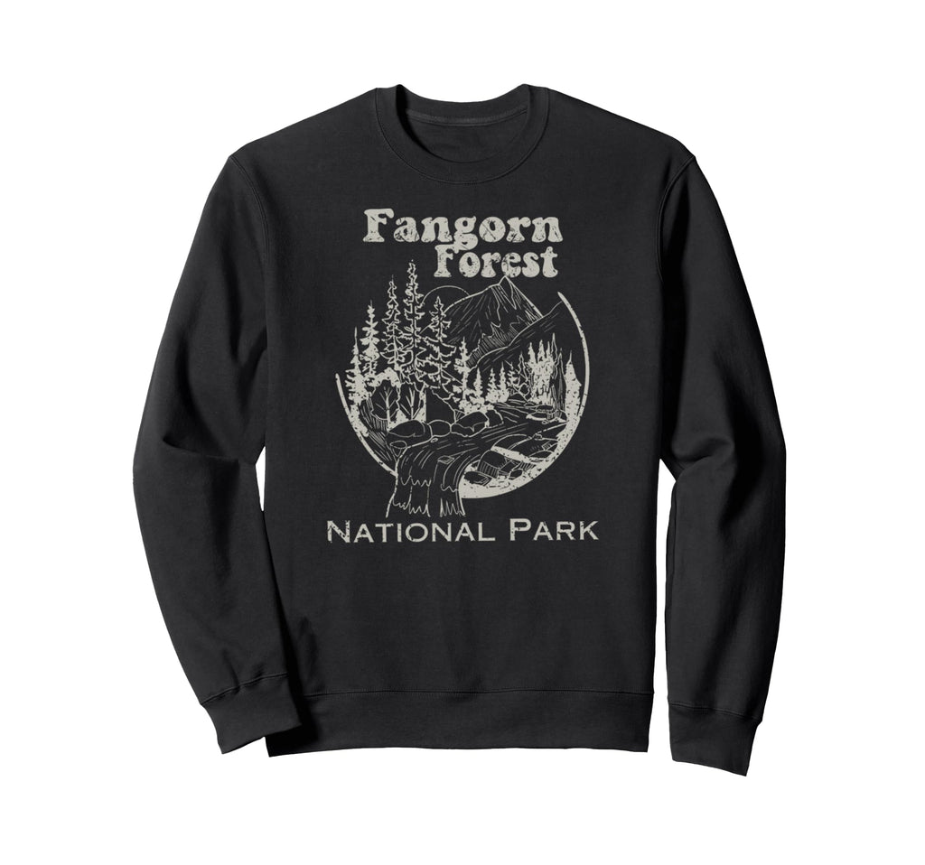 Fangorn Forest National Park Sweatshirt - Aesthetic Graphic Men Women - T-Shirt, Sweatshirt, Hoodie